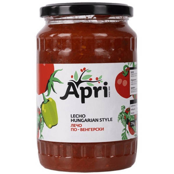 Canned lecho "Apri" 720ml