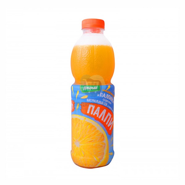 Сок "Добрый" Палпи апельсинового вкуса 0,9л