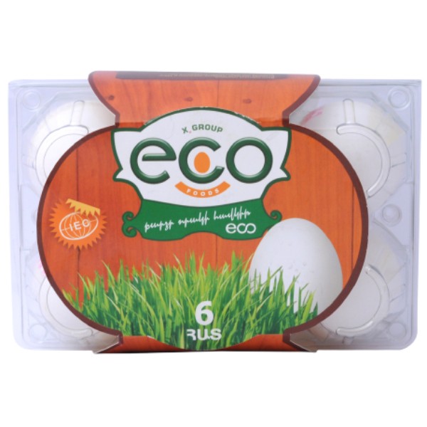 Egg "Eco" №0-1 6pcs