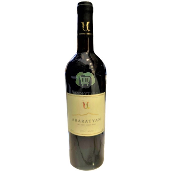 Wine "Araratyan" red semi-sweet 10.5% 0.7l