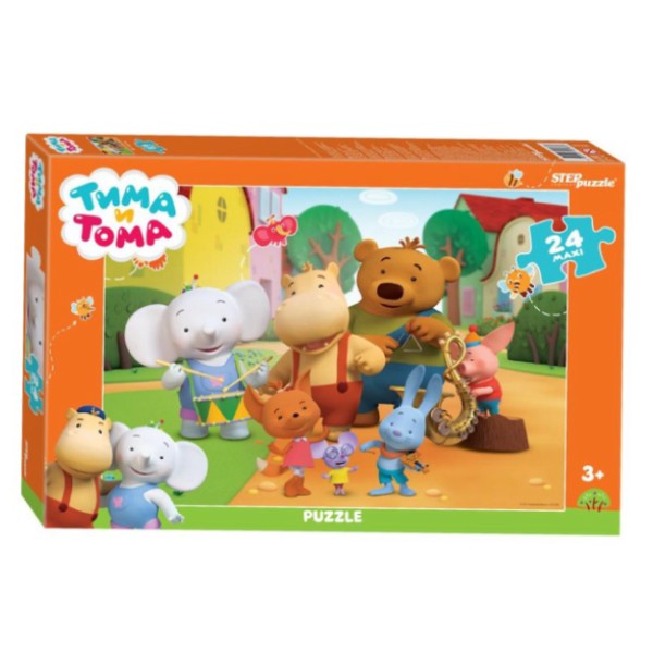 Puzzle "Tima and Toma" 24 pieces 3+