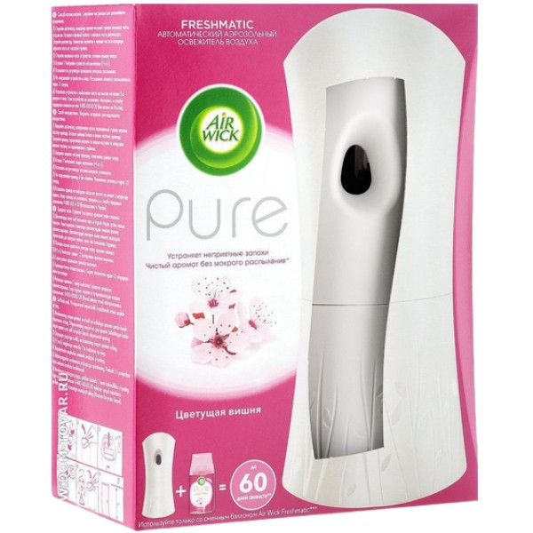 Automatic air freshener "Air Wick" Pure Cherry Blossom with refill 250ml