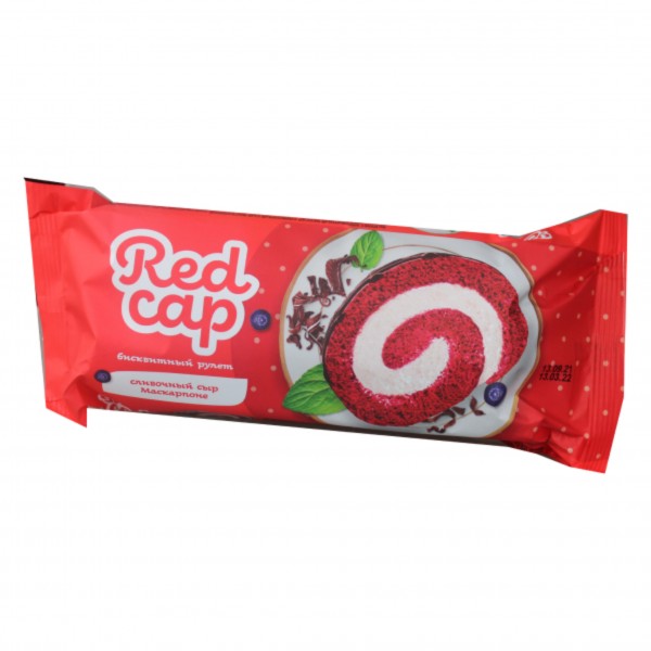 Roll "Red cap" with creamy mascarpone 200g