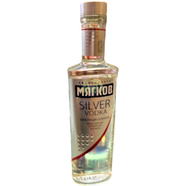 Vodka "Myagkov" Silver 40% 0.5l