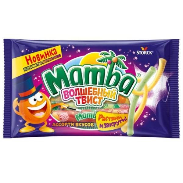 Мармелад жевательный "Mamba Magic Sic" обогащенный витаминами 70г