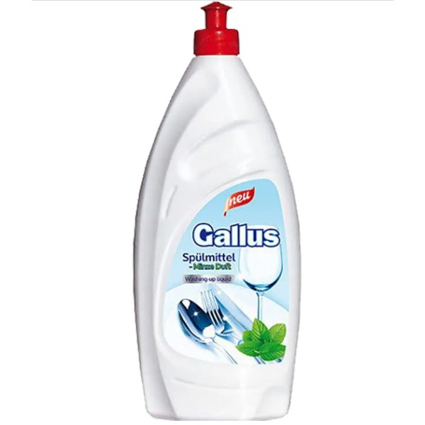 Dishwashing liquid "GALLUS" mint 900ml