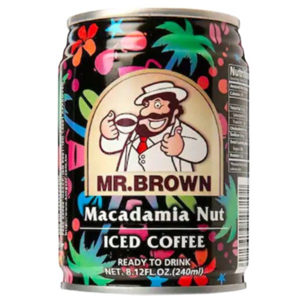 Ice coffee "Mr. Brown" Macadamia Nut can 240ml