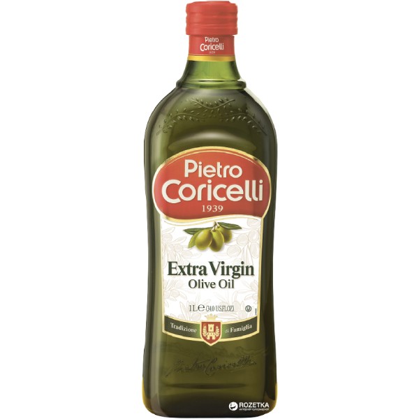 Масло оливковое "Pietro Coricelli" Extra Virgin с/б 1л