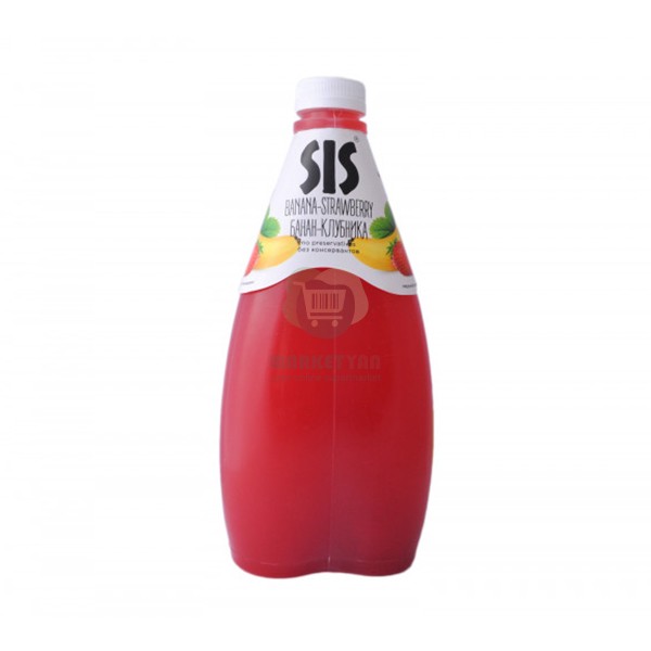 Juice "Sis" banana-strawberry 1.6l