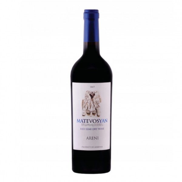 Wine "Matevosyan Areni" red semi-dry 0.75ml