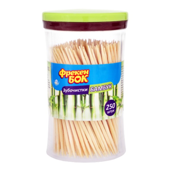 Toothpicks "Freken Bock" bamboo 250pcs