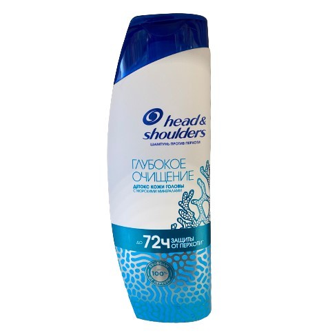 Shampoo "Head & shoulders" deep cleansing 400 ml