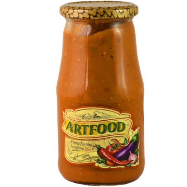 Икра баклажанная острая "ArtFood" 520г