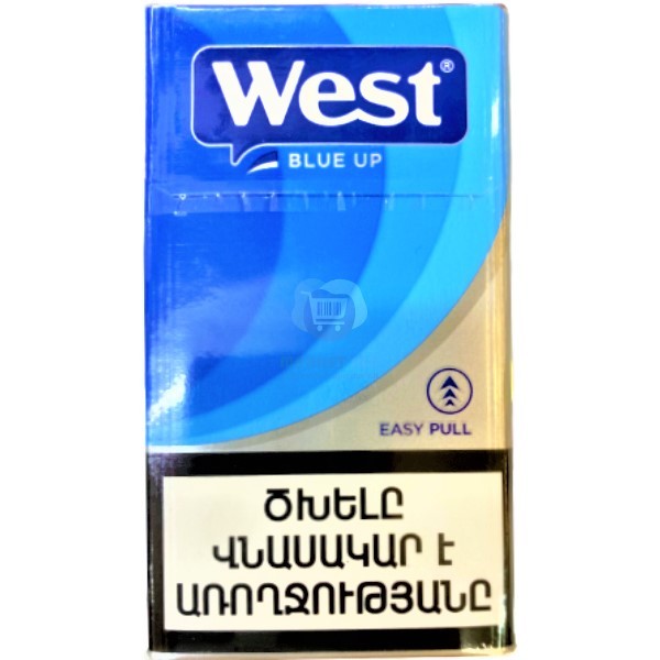 Cigarettes "West" Compact Blue Up 20pcs
