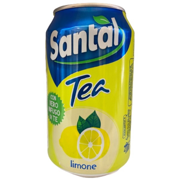 Холодный чай "Santal" лимон ж/б 0.33л