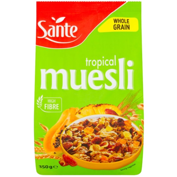 Muesli "Sante" Tropical fruits 350g