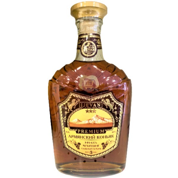 Cognac "Ijevan" Premium 3 years old 40% 0.5l