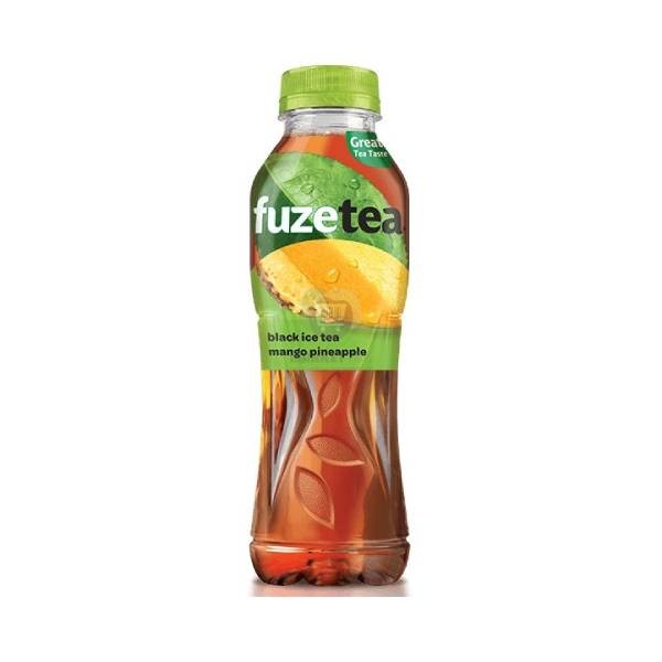 Ice tea "Fuze Tea" with mango аса pineapple flavor 0.5 l.