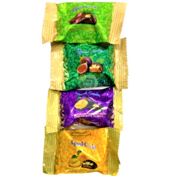 Шоколадные конфеты "Grand Candy" с сухофруктами микс кг