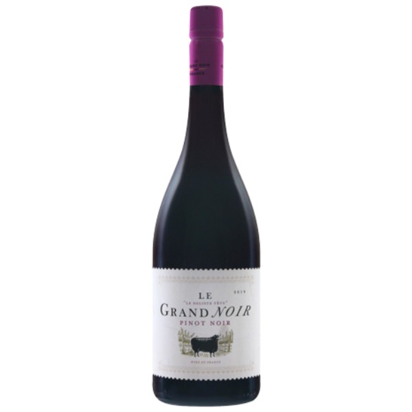 Գինի «Le Grand Noir» Պինո Նուար կարմիր անապակ 13% 0.75լ