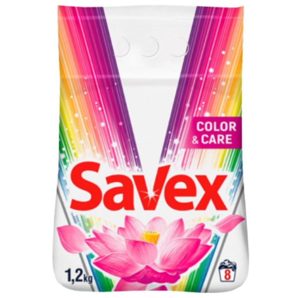 Washing powder "Savex" Color&Care 1.2kg