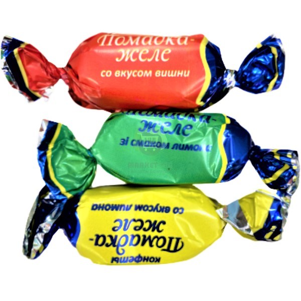 Glazed candies "Kharkovchanka" Pomadka-jelly mix kg