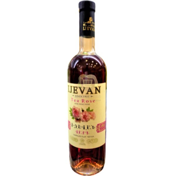 Wine "Ijevan" Tea rose pink semi-sweet 0.75l
