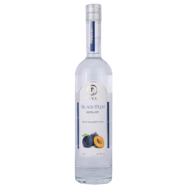 Vodka "Ijevan" black plum 0.5l