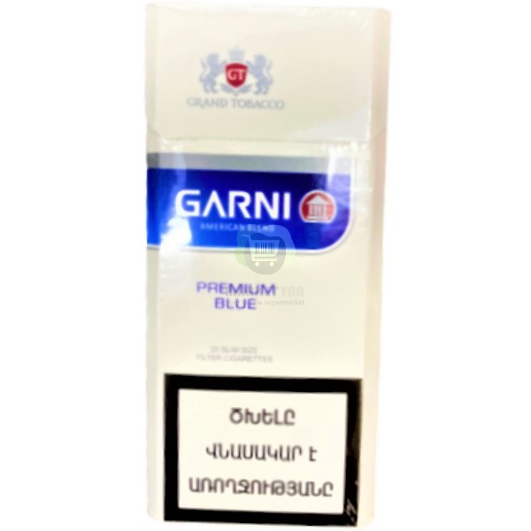 Cigarettes "Garni" Premium Blue Slims 20pcs