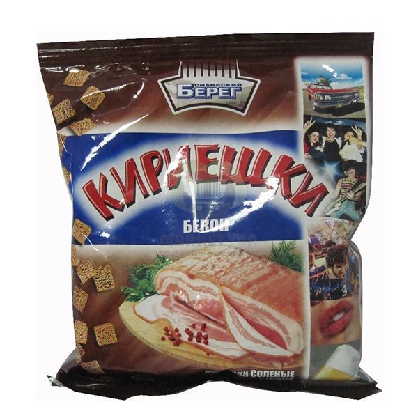 Crackers "Kirieshki" bacon 40 g