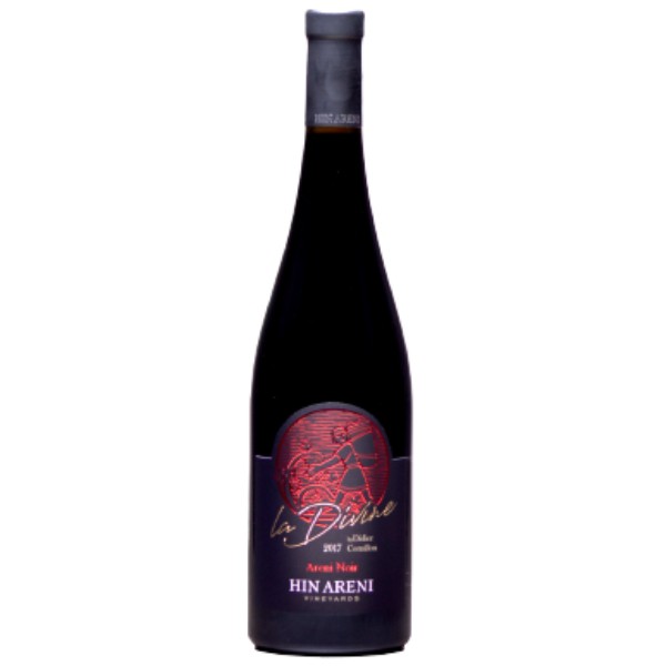 Գինի «Hin Areni» Լա Դիվին կարմիր անապակ 14.5% 2017 0.75լ