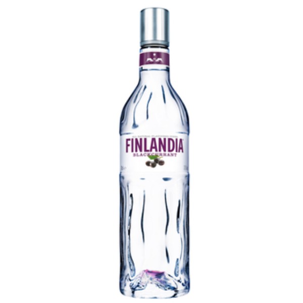 Vodka "Finlandia" with blackcurrant flavor 0.7l