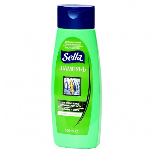 Shampoo "Sella" women's oily hair 300ml