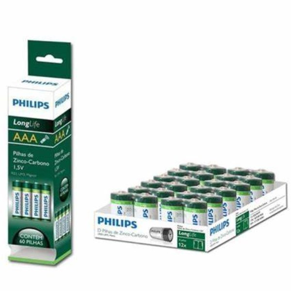 Батарейка "Philips" 60*AA долговечная