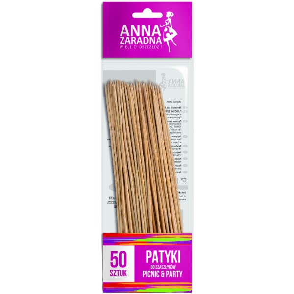 Sticks "Anna Zaradna" barbecue 100pcs