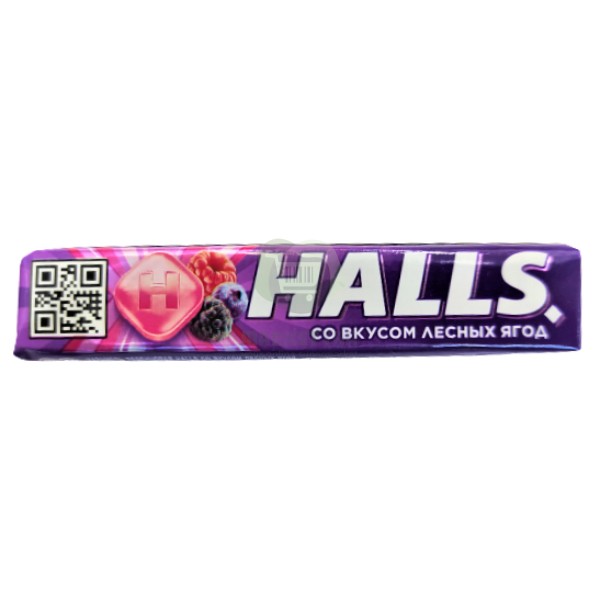 Леденец "Halls" со вкусом лесной ягоды 25гр