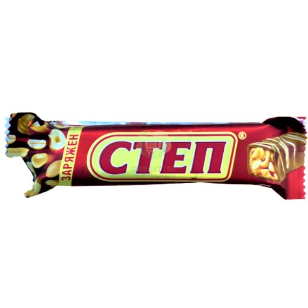 Chocolate bar "Sorini" Step with peanuts and nougat 50g