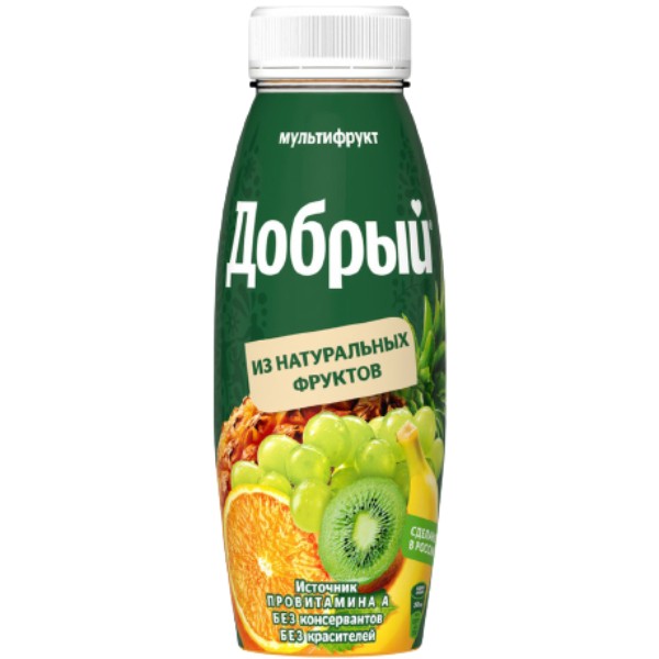 Juice "Dobriy" multifruit 0.3l