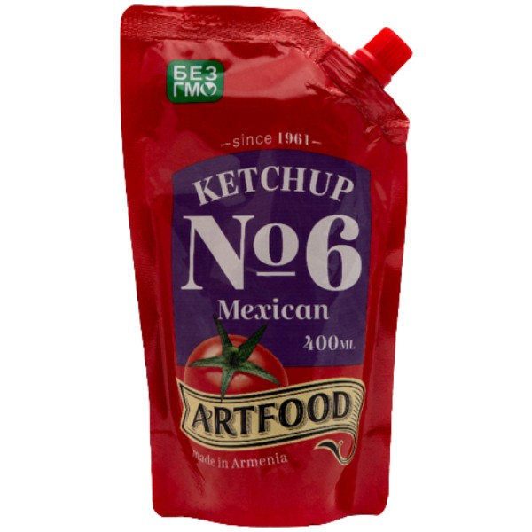 Ketchup "Artfood" №6 Mexican 250ml