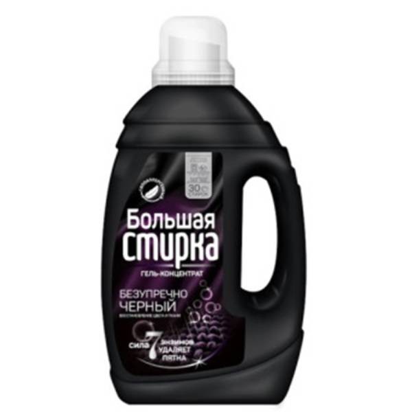 Washing gel "Bolshaya Stirka" for black clothes 1200gr