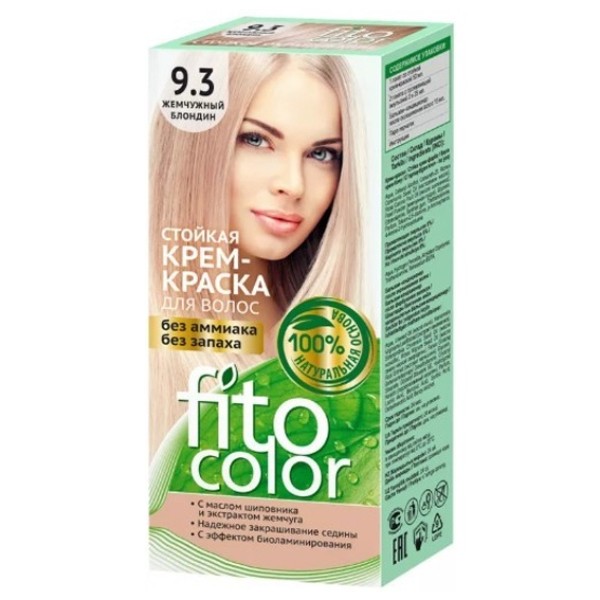 Hair dye "Fito color" 9.3 115ml