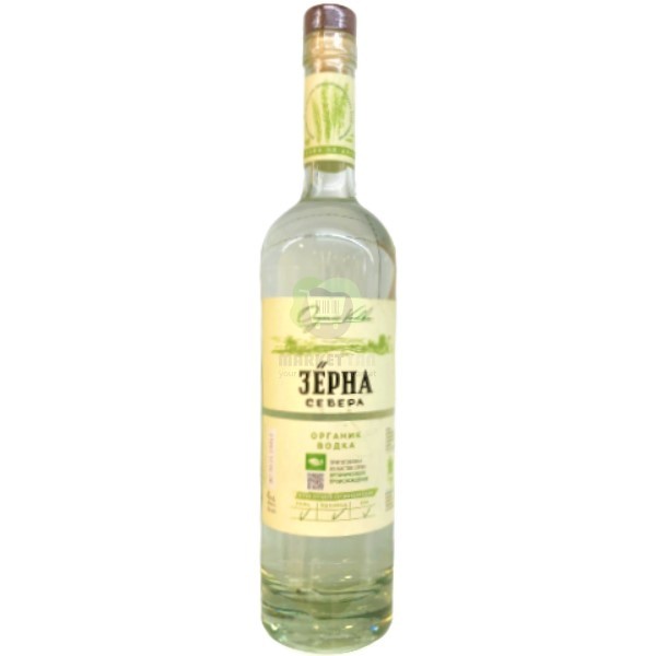 Водка "Зерна севера" Organic 40% 0.7л