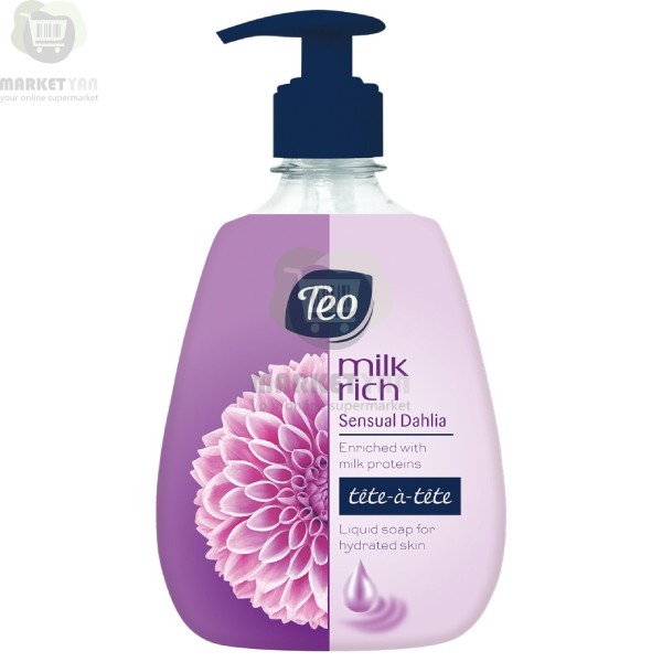 Liquid soap "Teo" pure camellia 400ml