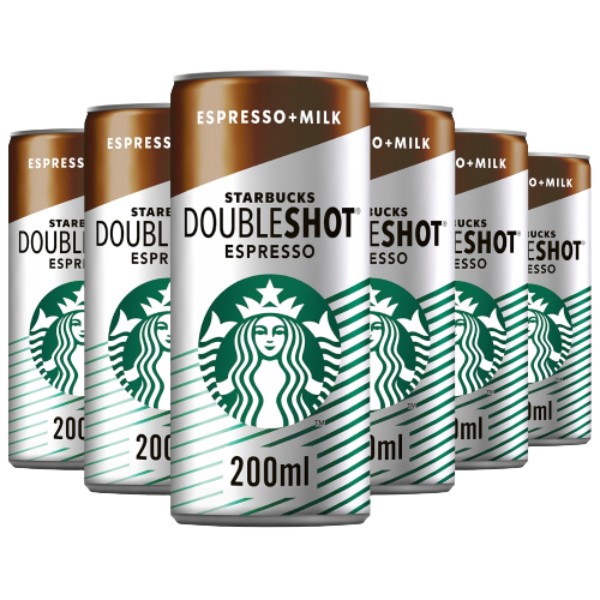 Кофе холодный "Starbucks" Doubleshot espresso ж/б 200мл