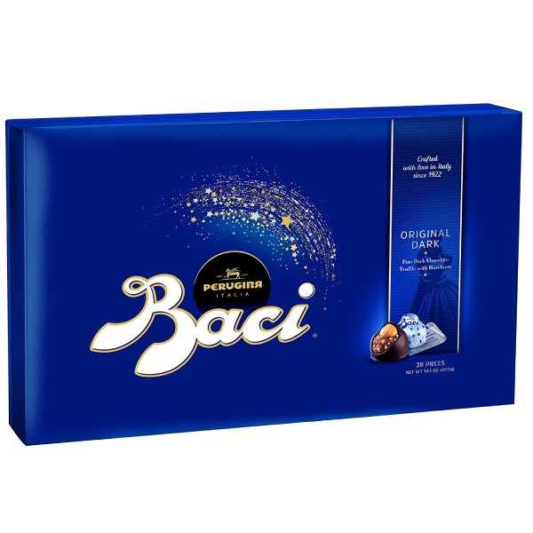Շոկոլադե կոնֆետների հավաքածու «Baci» Օրիգինալ մուգ շոկոլադ պնդուկի միջուկով 350գ