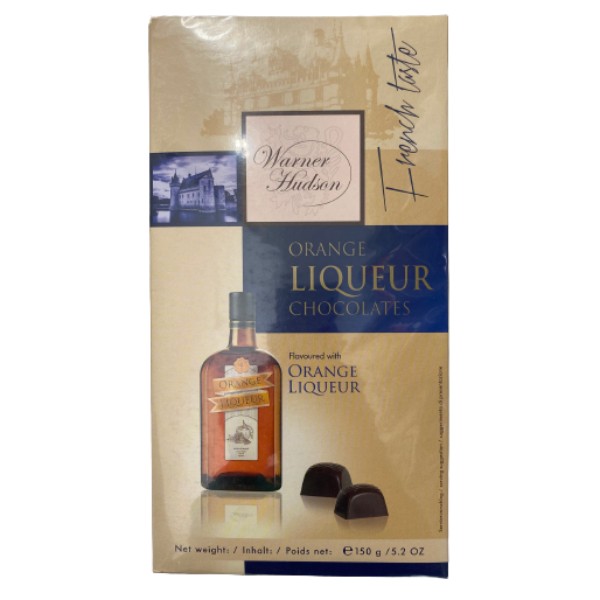 Chocolate candies collection "Warner Hudson" with Cointreau Orange Liqueur 150գ