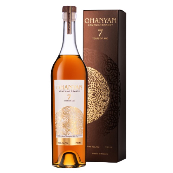 Cognac "Ohanyan" 7 years old 40% 0.75l