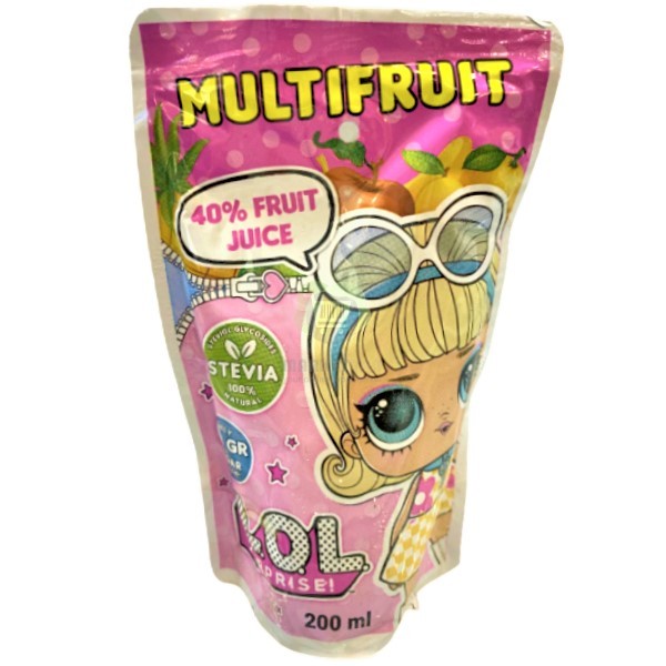 Juice "LOL" multifruit 200ml