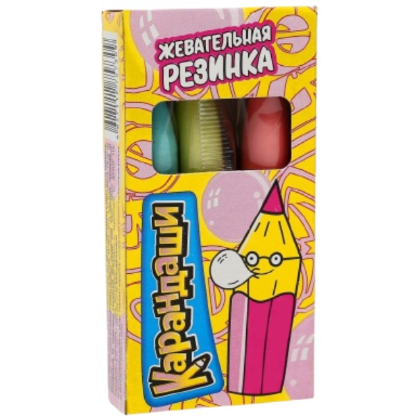Chewing gum "Candy Club" Pencils 15g