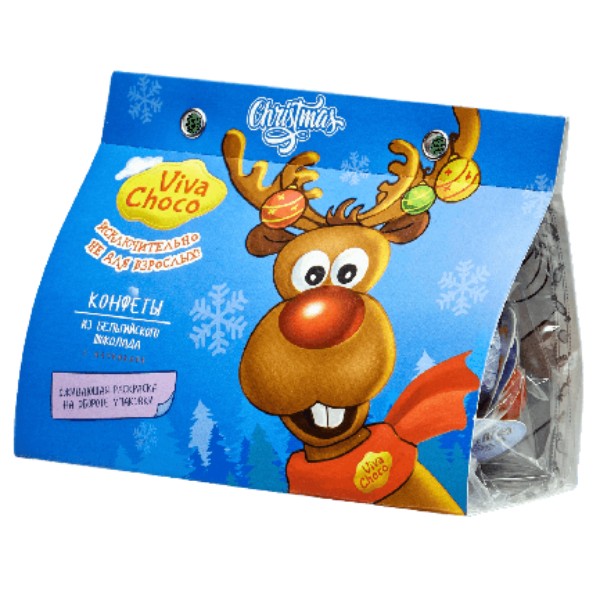 Chocolate candies "Viva Choco" Deer with filling 100g